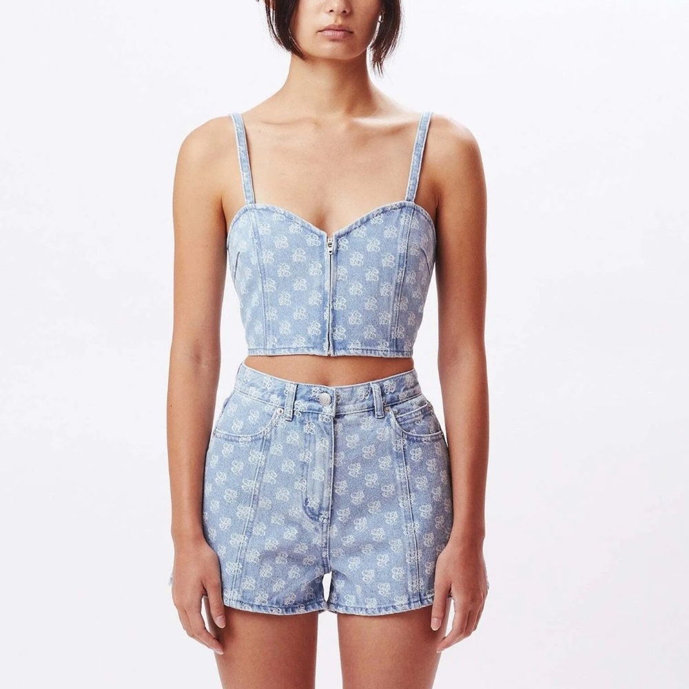 NWT✨ Obey Clash Womens denim cami top.